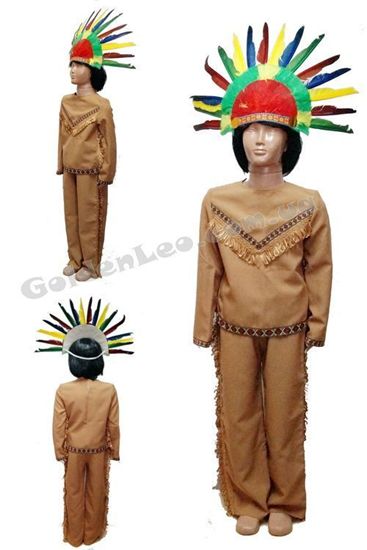 Индейский костюм для мальчика рост 122