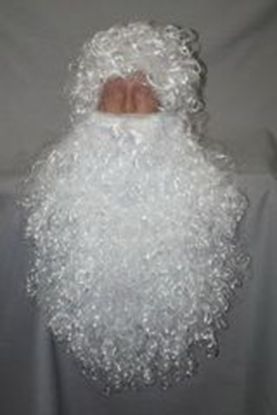 Борода Деда Мороза с париком
