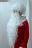 Большая борода Деда Мороза с париком 85 см