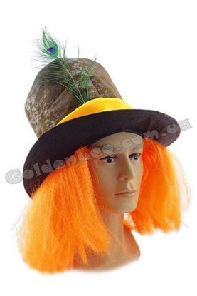Шляпа Безумный Шляпник с париком