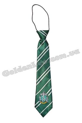 Детский галстук Слизерин с эмблемой