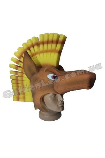 карнавальна шапка коня
