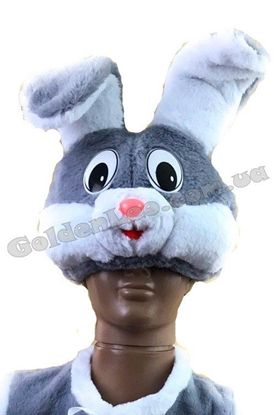 карнавальна шапка зайця